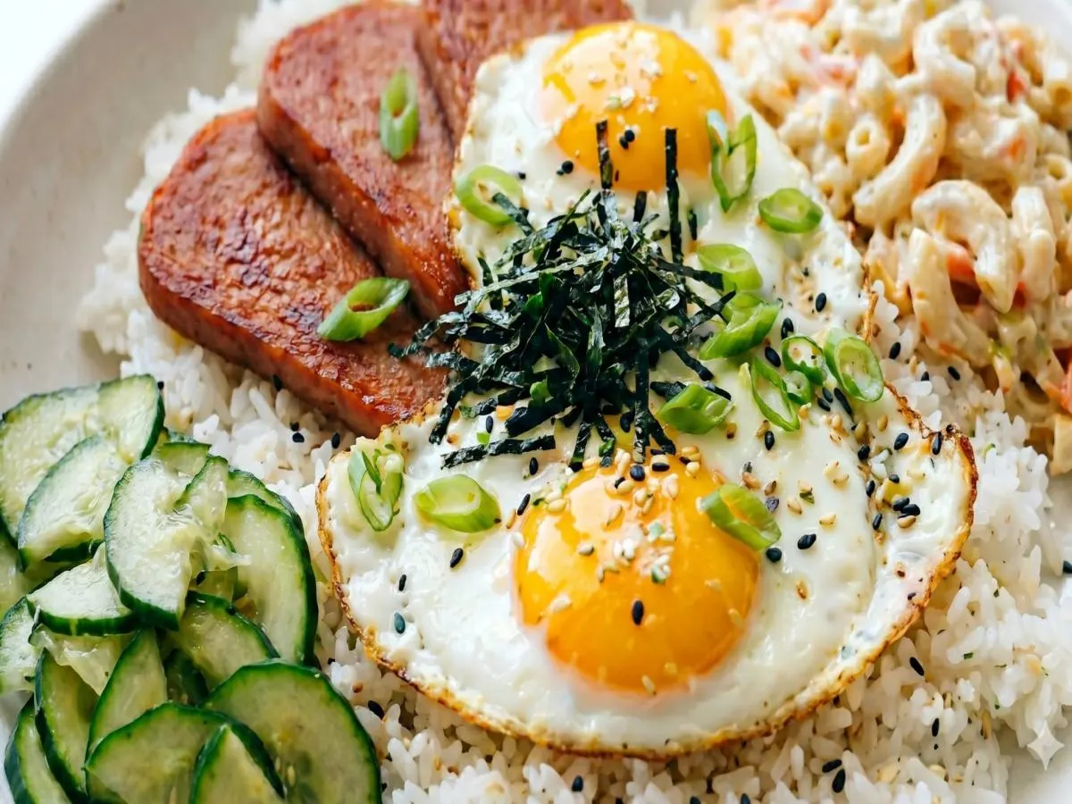 Spam & Egg Rice Bowl
