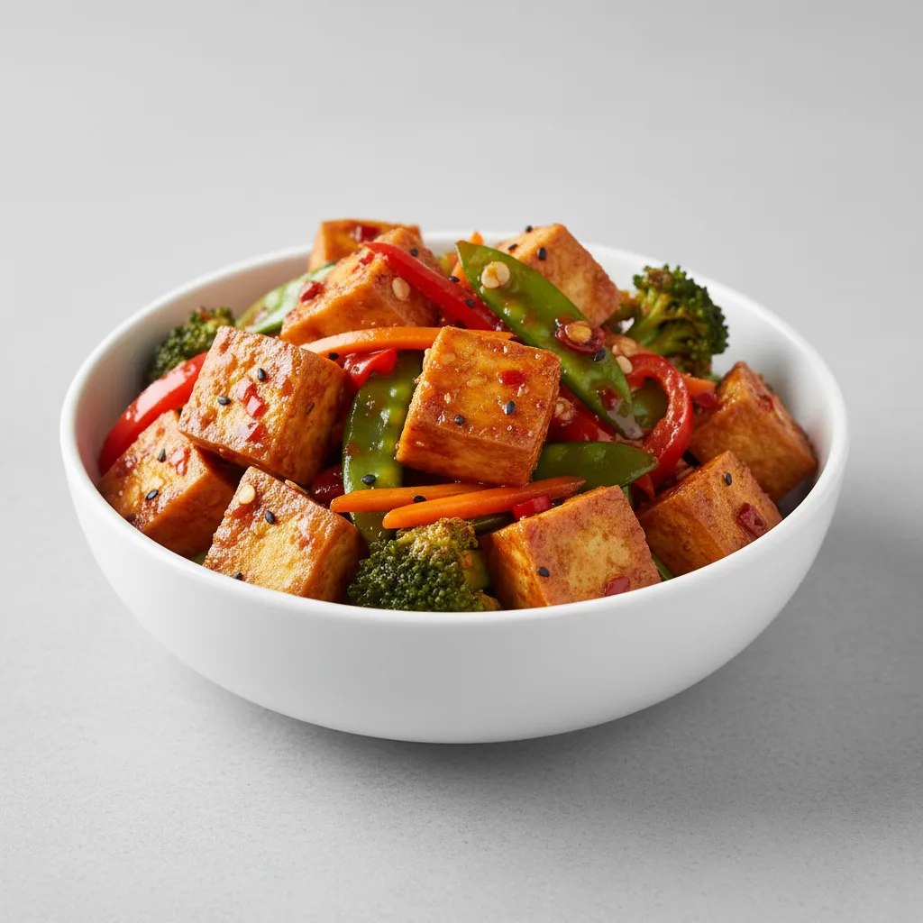 Fiery Tofu — Vegetables