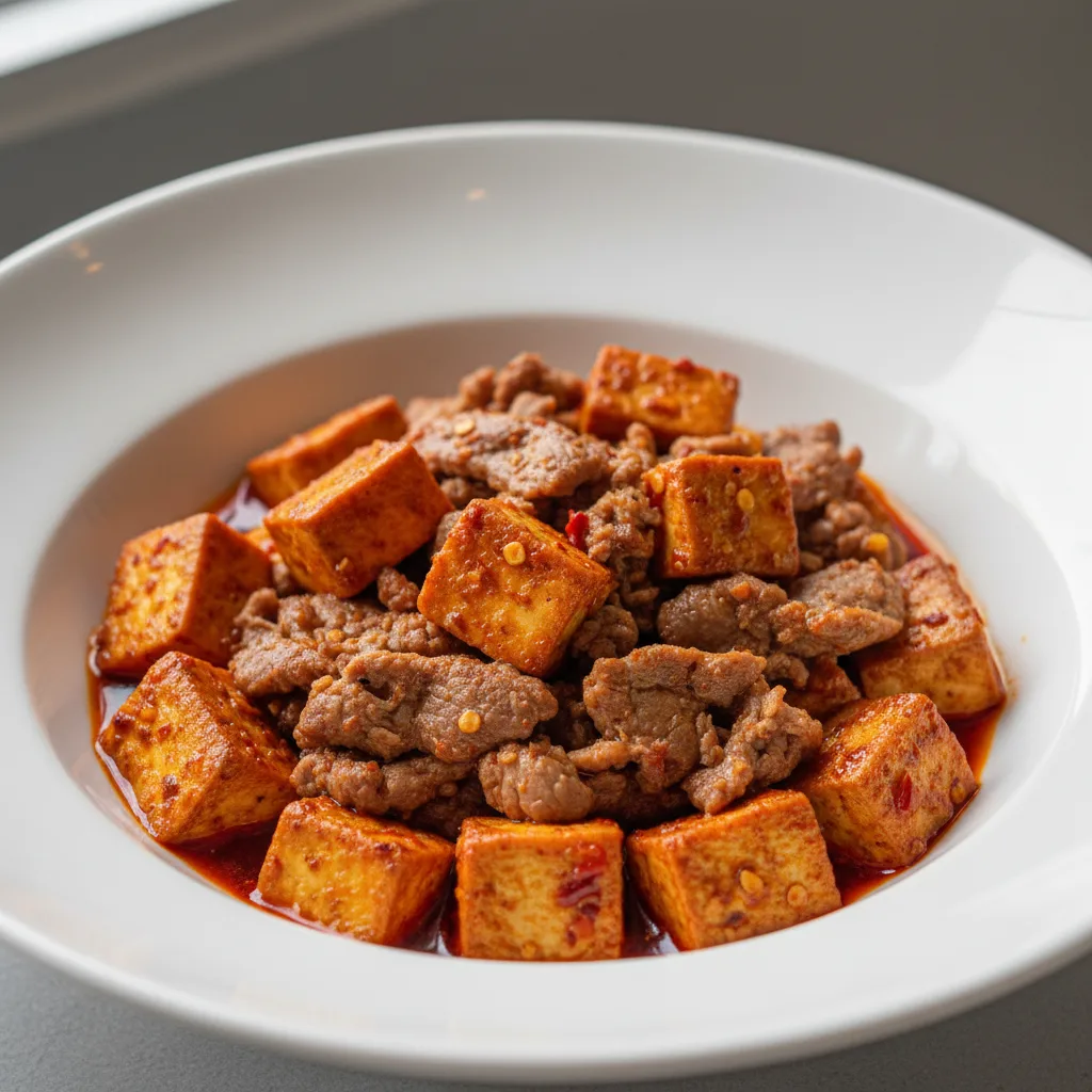 Fiery Tofu — Lamb