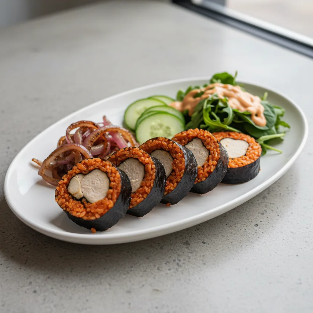 Kimchee Rice Roll - Grilled Chicken