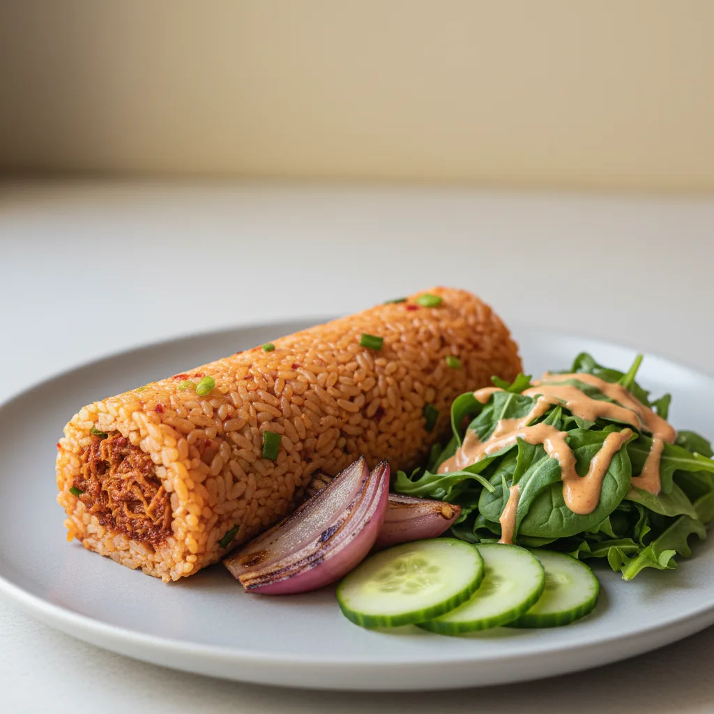 Kimchee Rice Roll - Spicy Pork