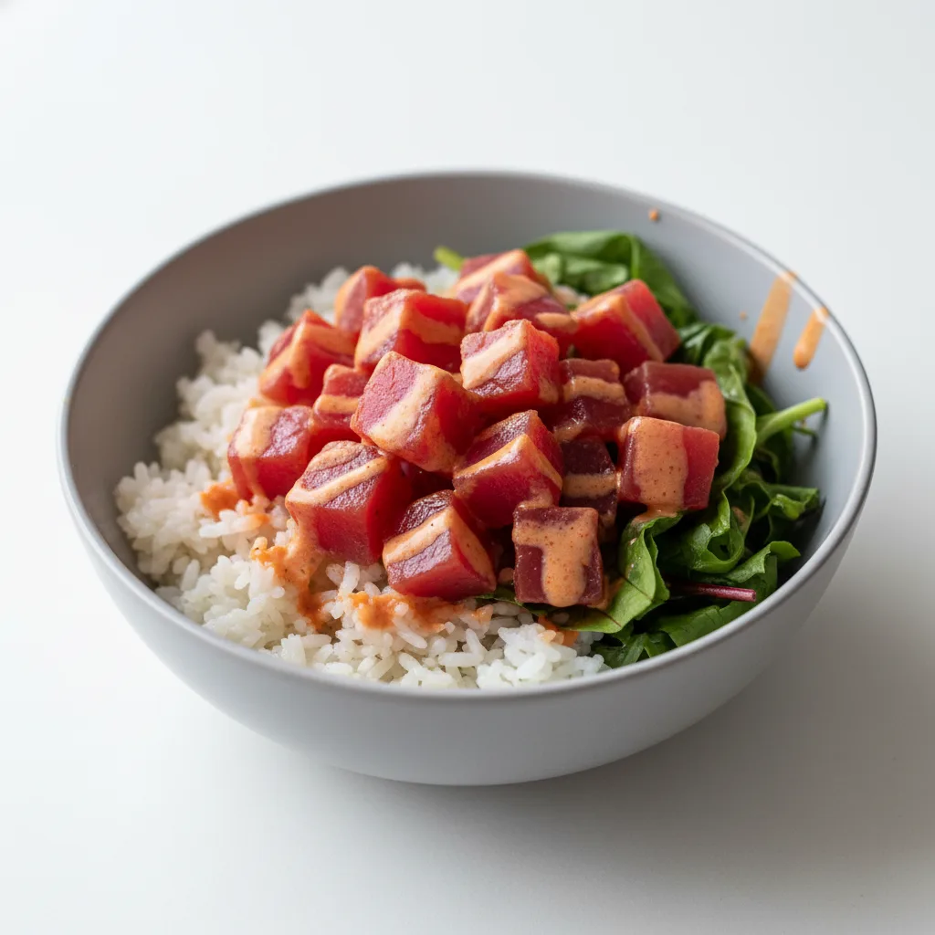 Poke Bowl - Spicy Tuna