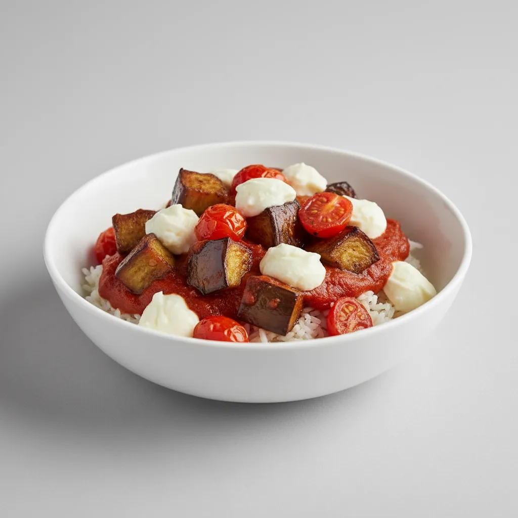 Roasted Eggplant Bowl Roasted Eggplant Bowl