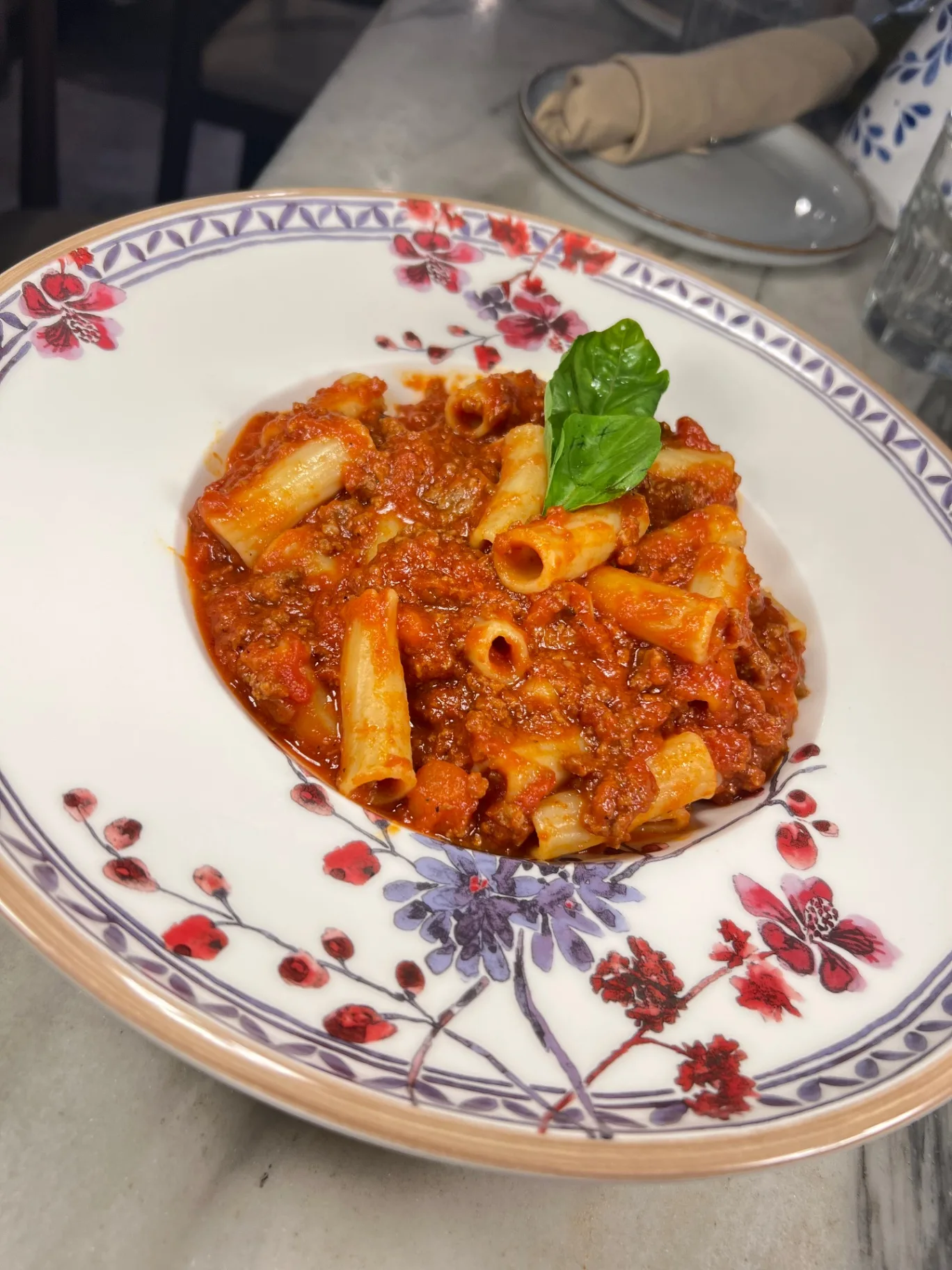 Vegan Rigatoni Bolognese