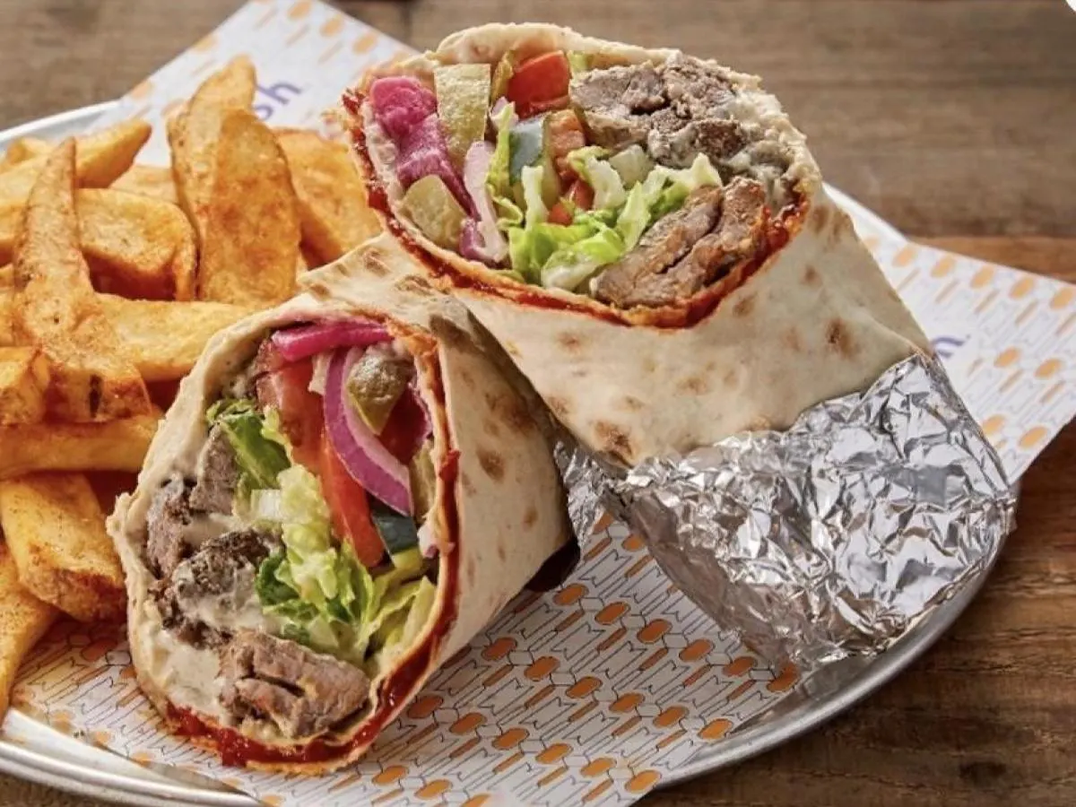 Lamb Kebab Wrap