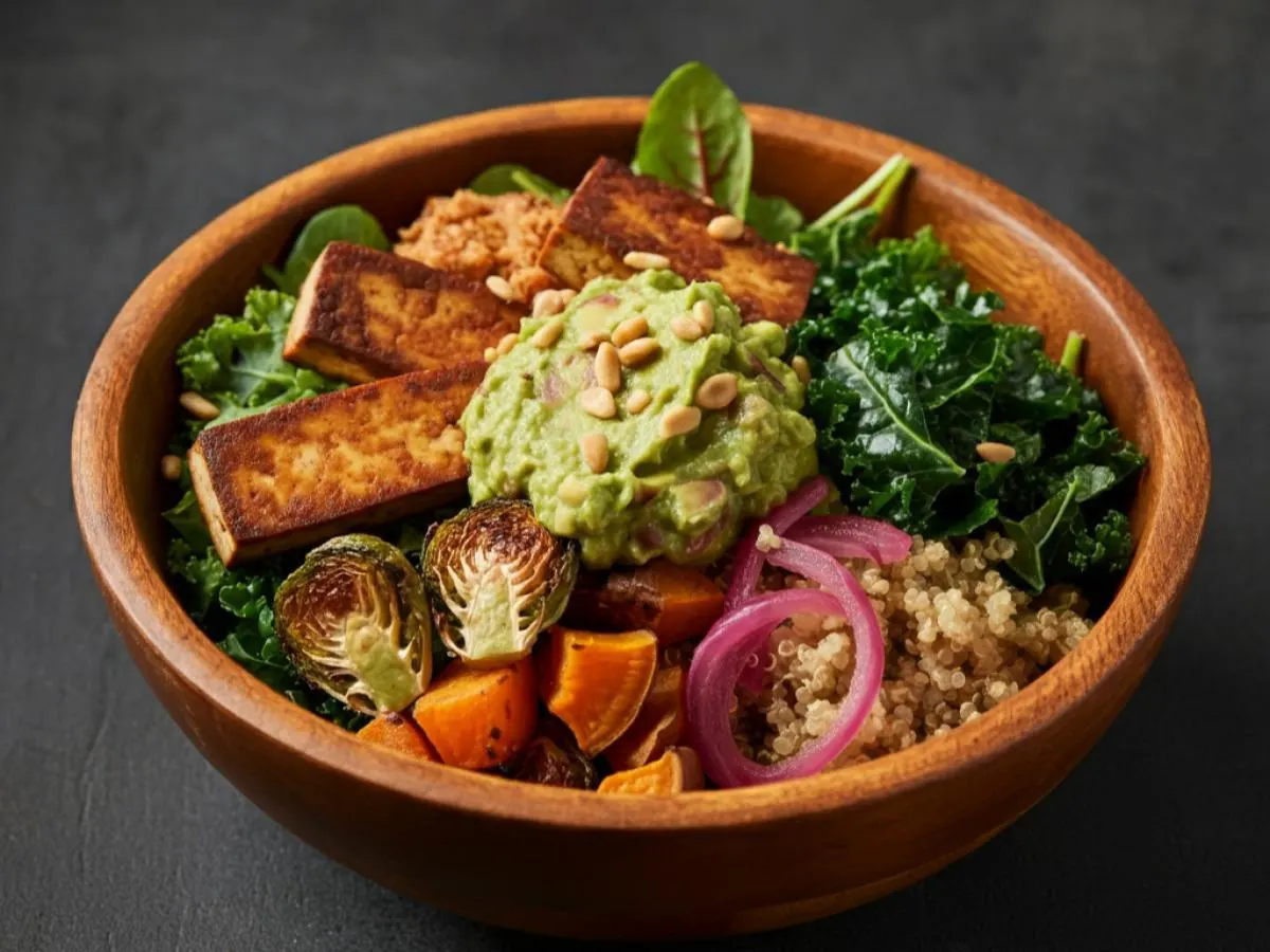Roasted Veg Bowl with Tofu