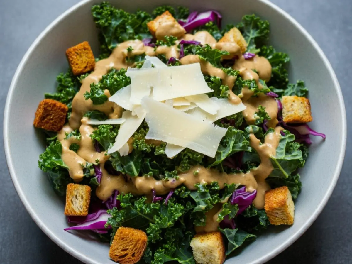 Kale Caesar Salad Bowl