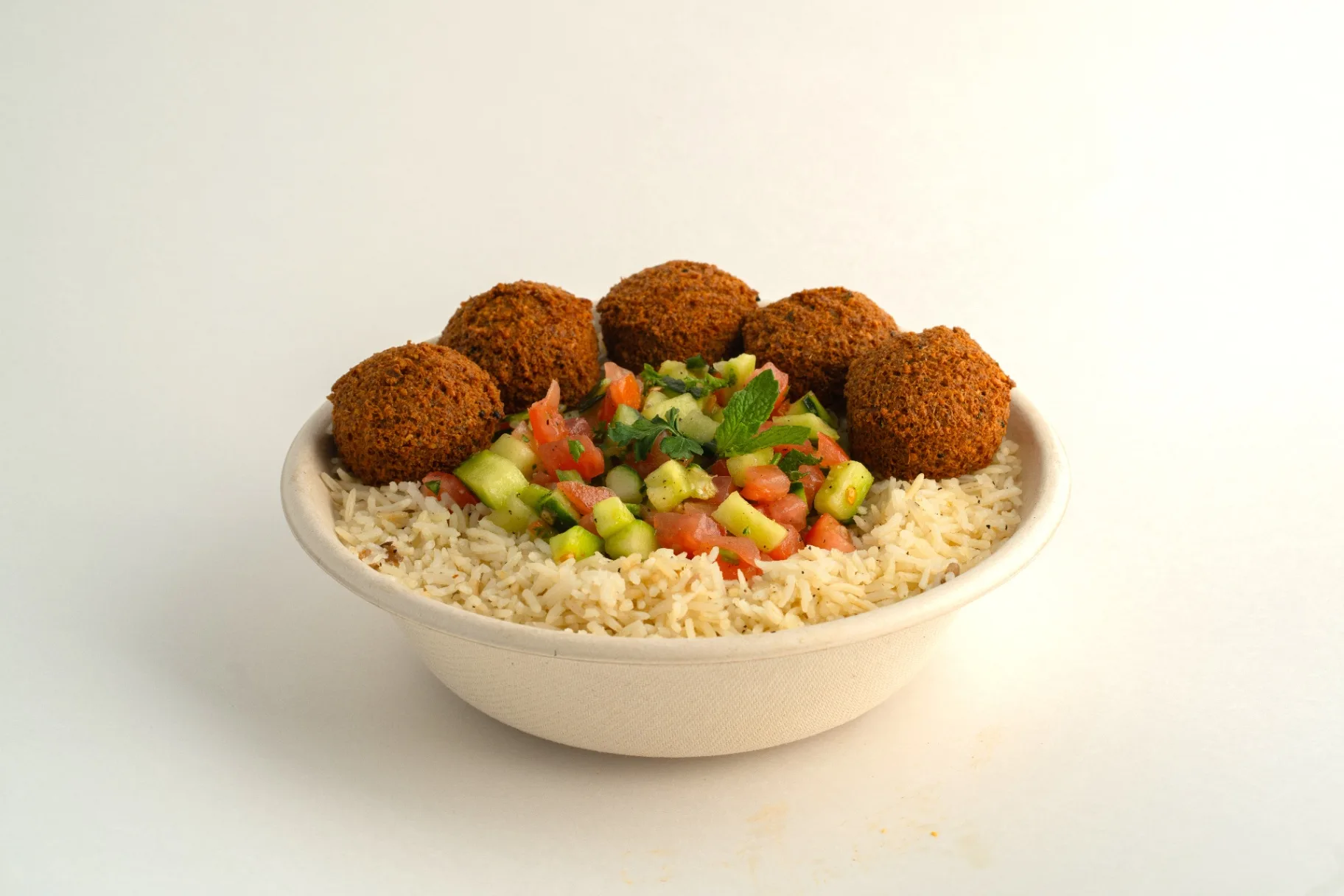 Falafel Rice Bowl — Red Hot