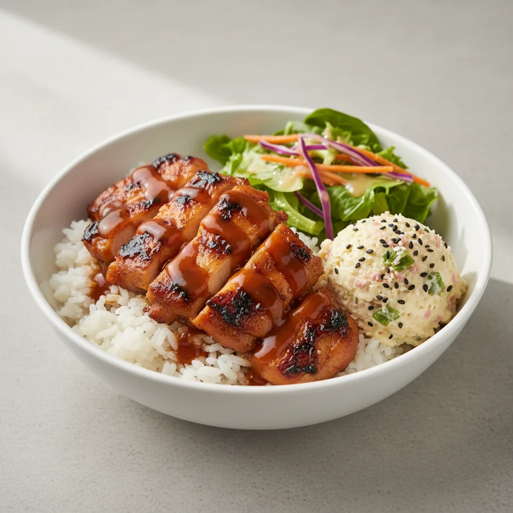 Huli Huli Chicken (White Rice) Huli Huli Chicken (White Rice)