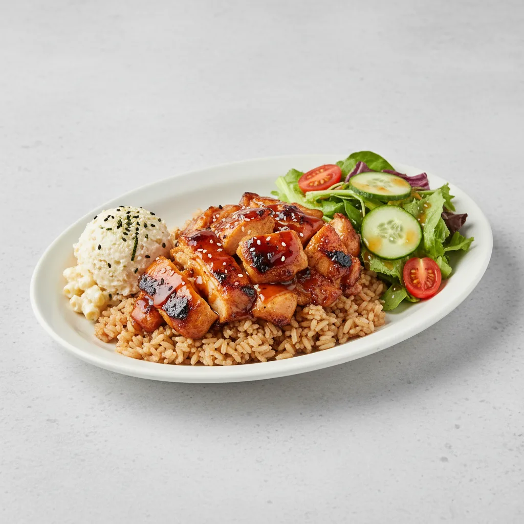 Huli Huli Chicken (Brown Rice) Huli Huli Chicken (Brown Rice)
