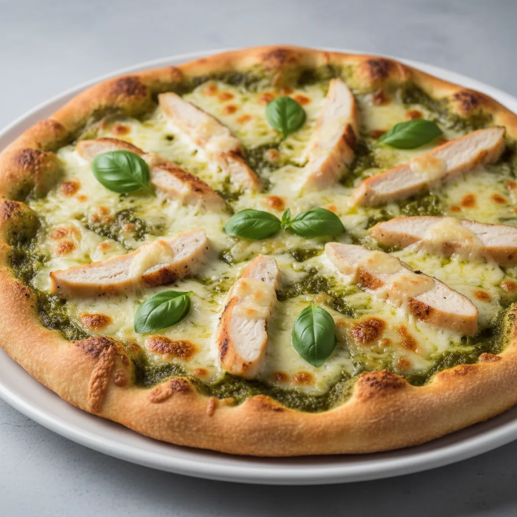 Pesto Chicken Pizza Pesto Chicken Pizza