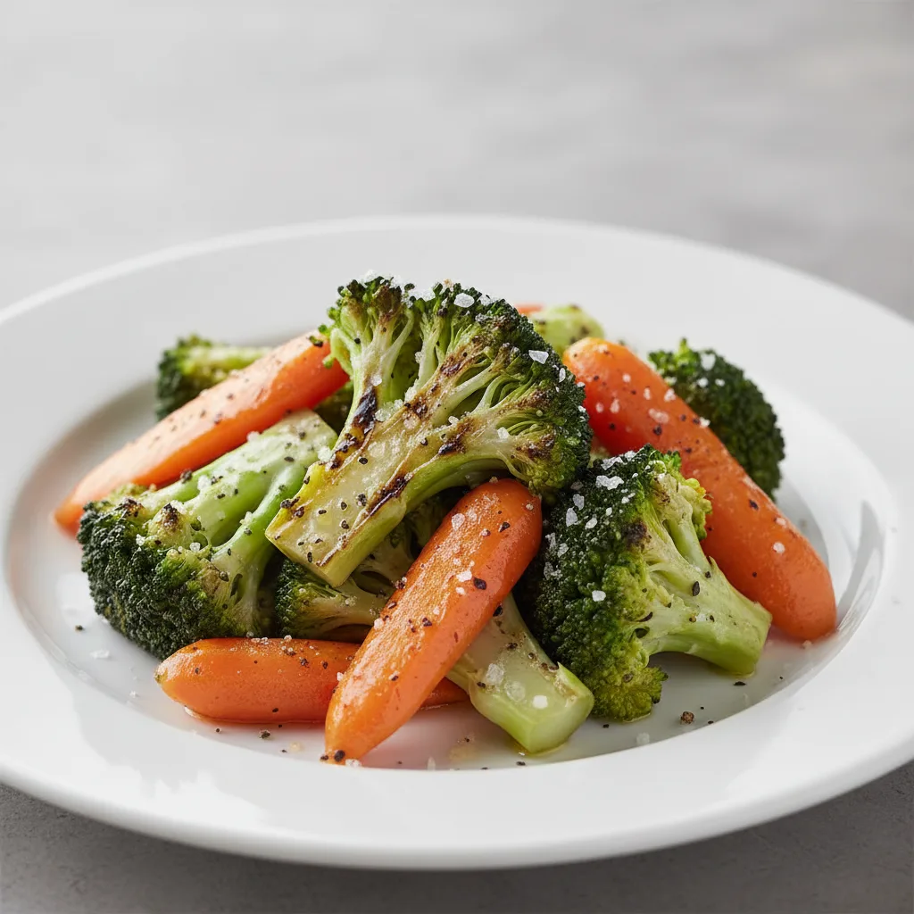 Grilled Broccoli and Carrots Grilled Broccoli and Carrots