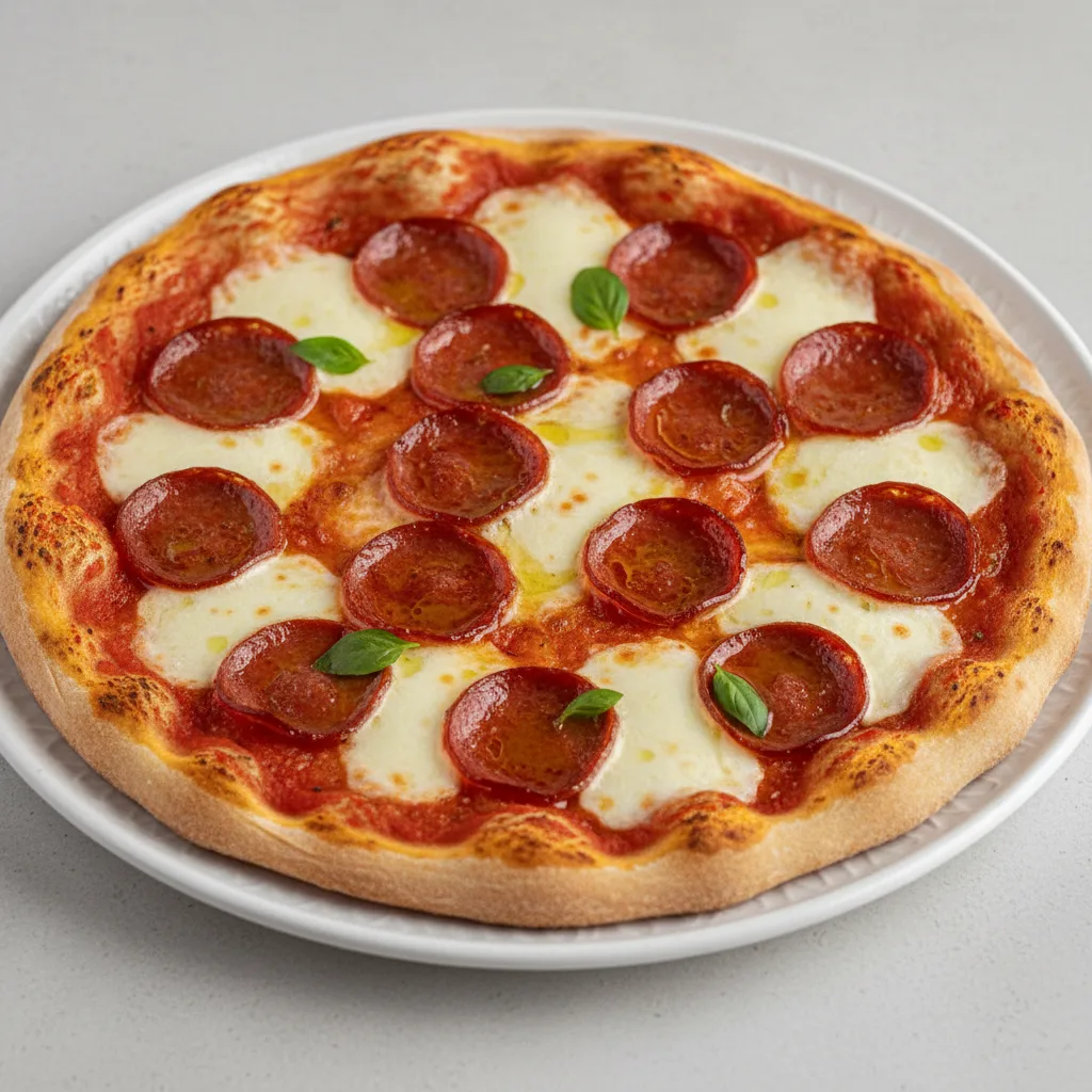 Gluten-Free Margarita with Pepperoni Gluten-Free Margarita with Pepperoni