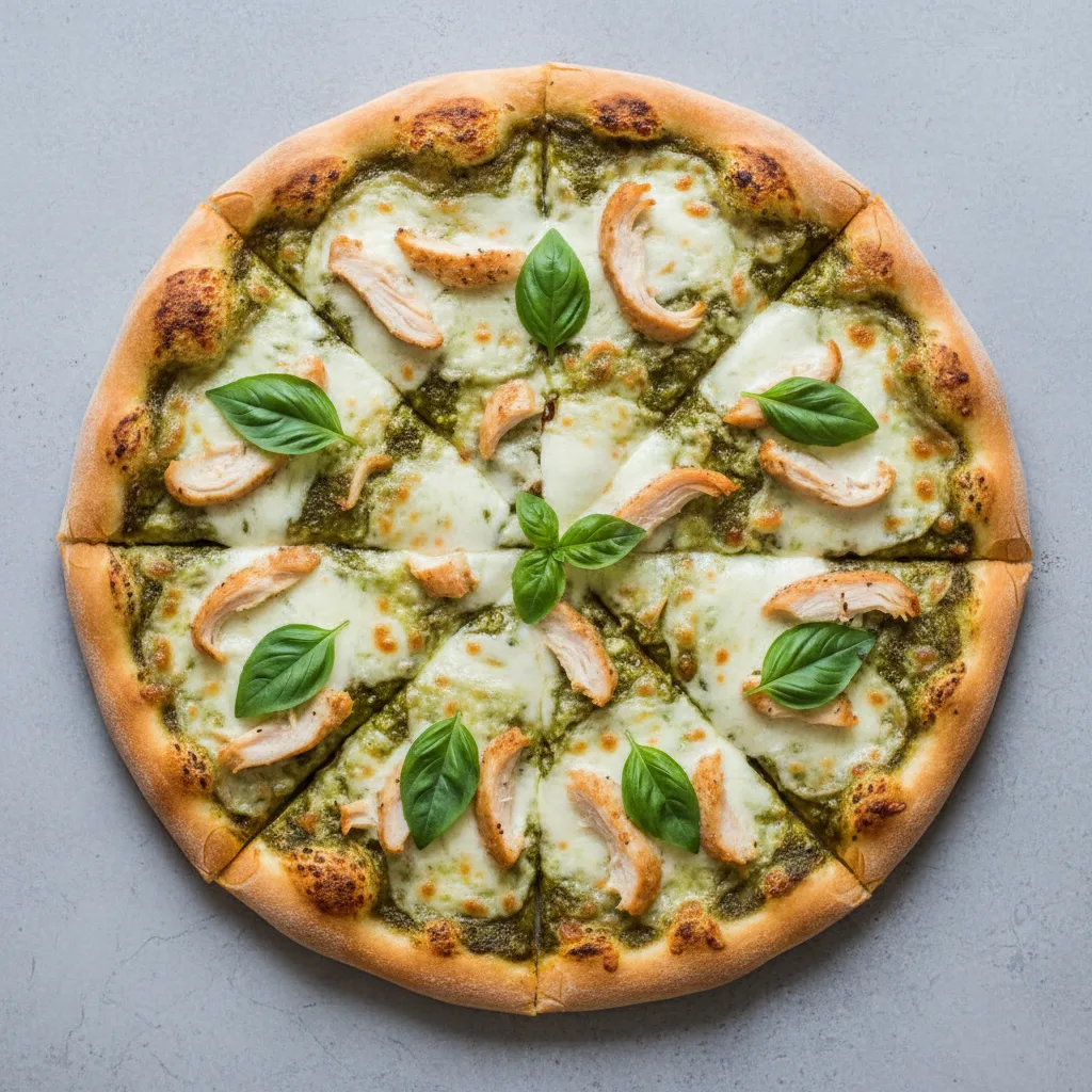 Gluten-Free Pesto Chicken Pizza Gluten-Free Pesto Chicken Pizza
