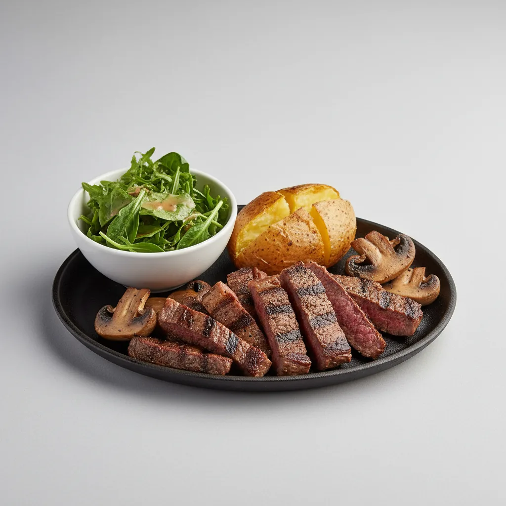 Steak Fajita with Side Salad Steak Fajita with Side Salad