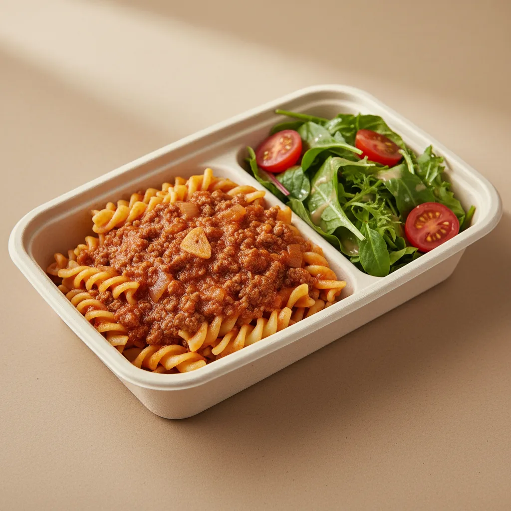 Gluten-Free Bolognese Pasta Boxed Meal Gluten-Free Bolognese Pasta Boxed Meal