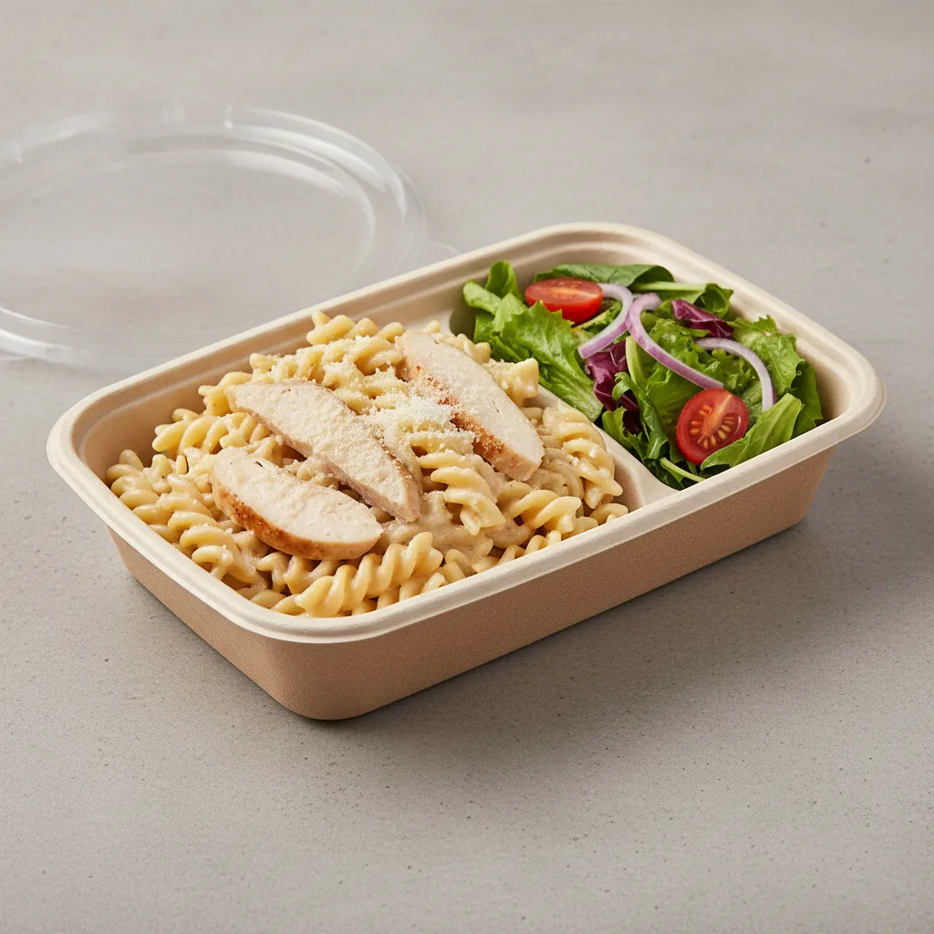 Gluten-Free Chicken Alfredo Pasta Boxed Meal Gluten-Free Chicken Alfredo Pasta Boxed Meal