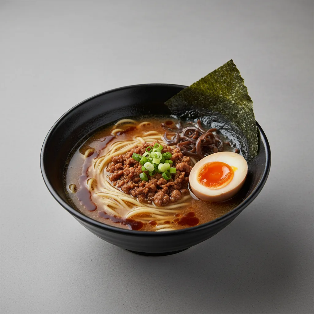 Michi Ramen with Ajitama Egg Michi Ramen with Ajitama Egg
