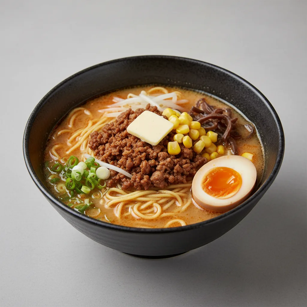Sapporo Ramen with Ajitama Egg Sapporo Ramen with Ajitama Egg
