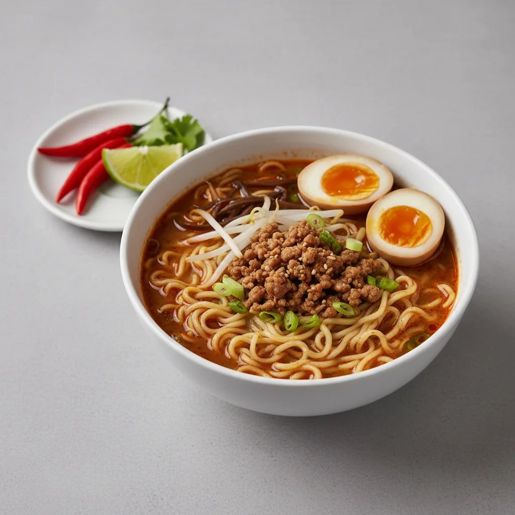 Jungle Ramen with Ajitama Egg Jungle Ramen with Ajitama Egg