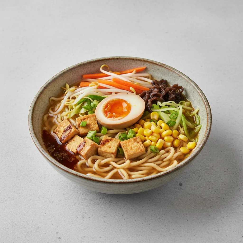 Veggie Ramen with Ajitama Egg Veggie Ramen with Ajitama Egg