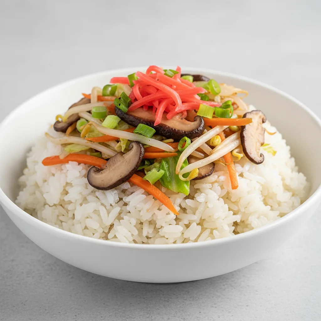Shiitake Stir-fry Rice Shiitake Stir-fry Rice