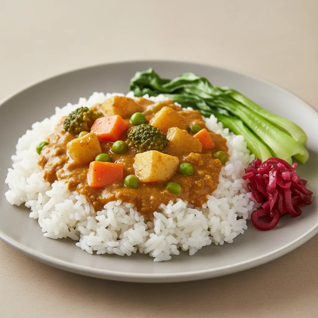Curry Veggie Rice with Bok Choy Curry Veggie Rice with Bok Choy