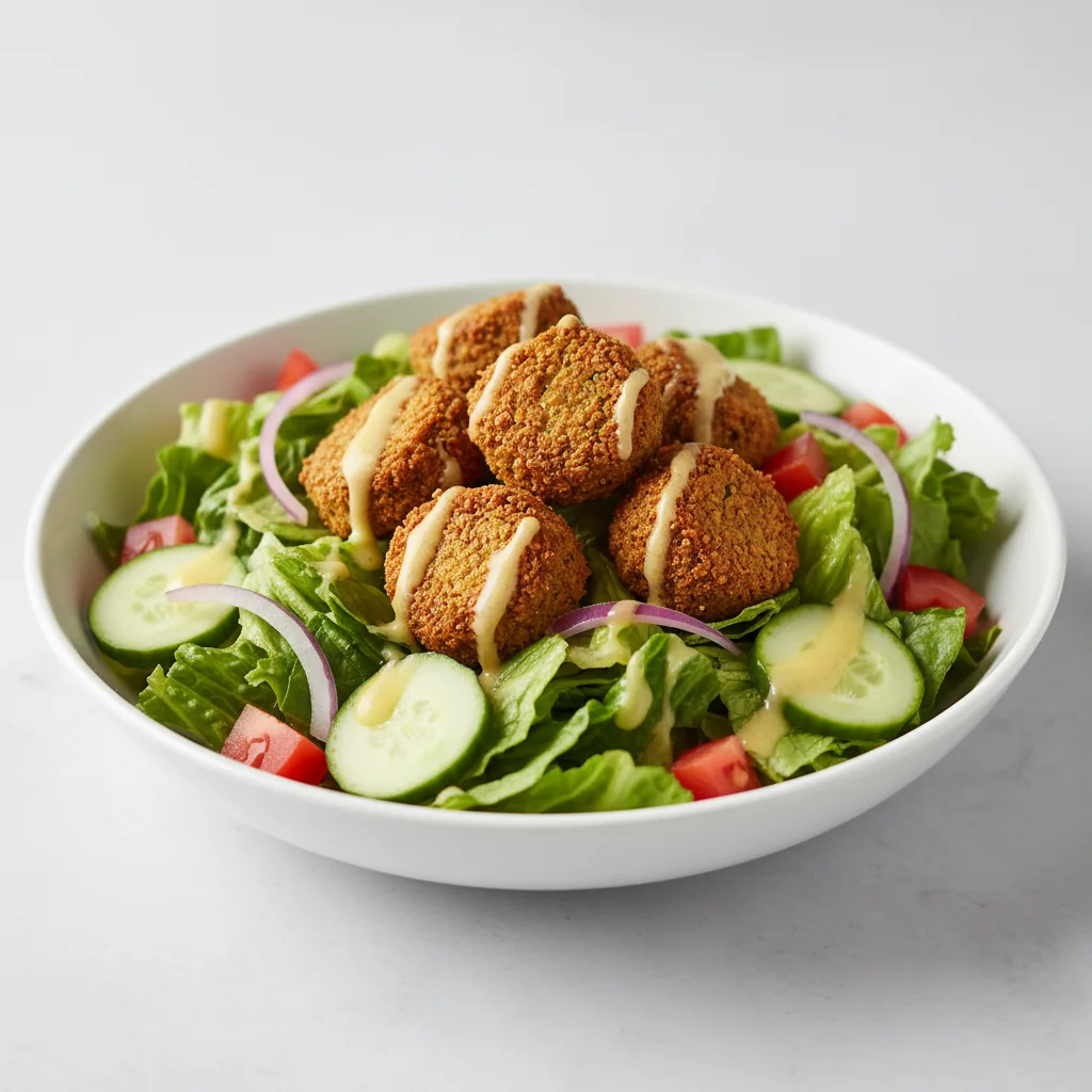Vegan Falafel Salad Vegan Falafel Salad