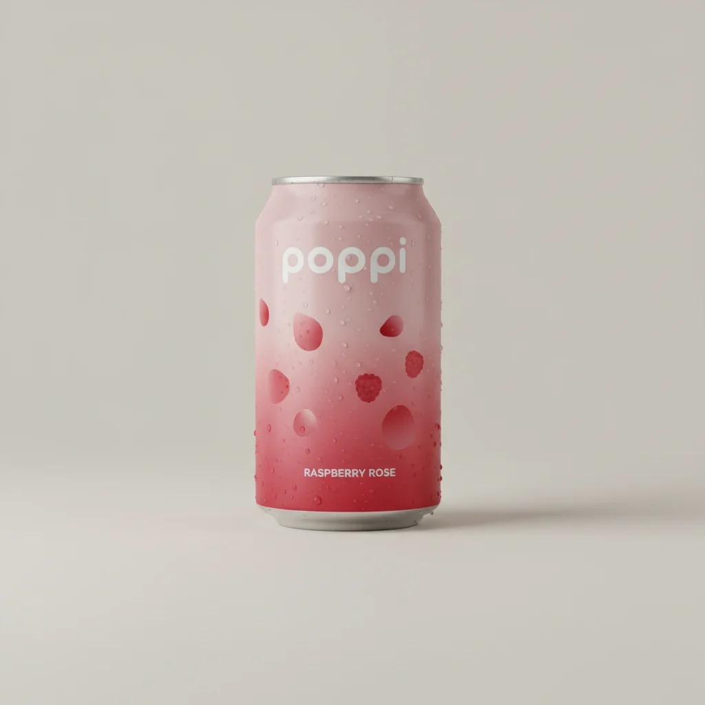 Raspberry Rose Poppi Raspberry Rose Poppi