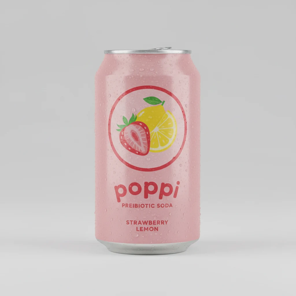 Strawberry Lemon Poppi Strawberry Lemon Poppi