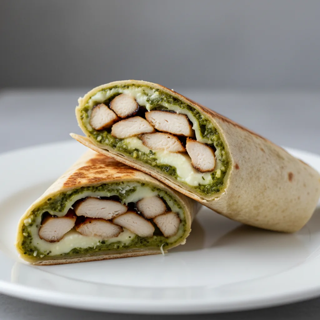 Grilled Chicken Pesto - Wrap