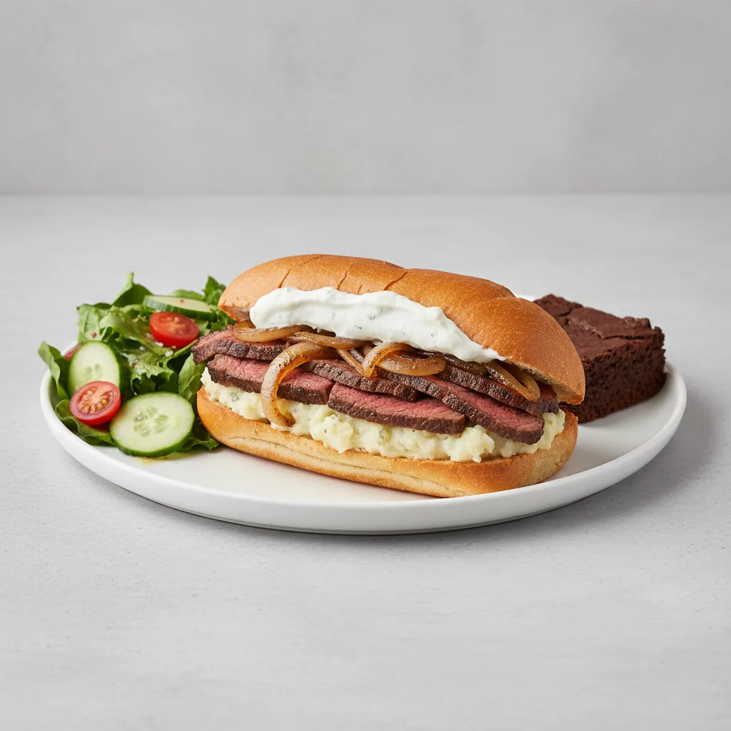 The Steakhouse - Horseradish - Salad Meal
