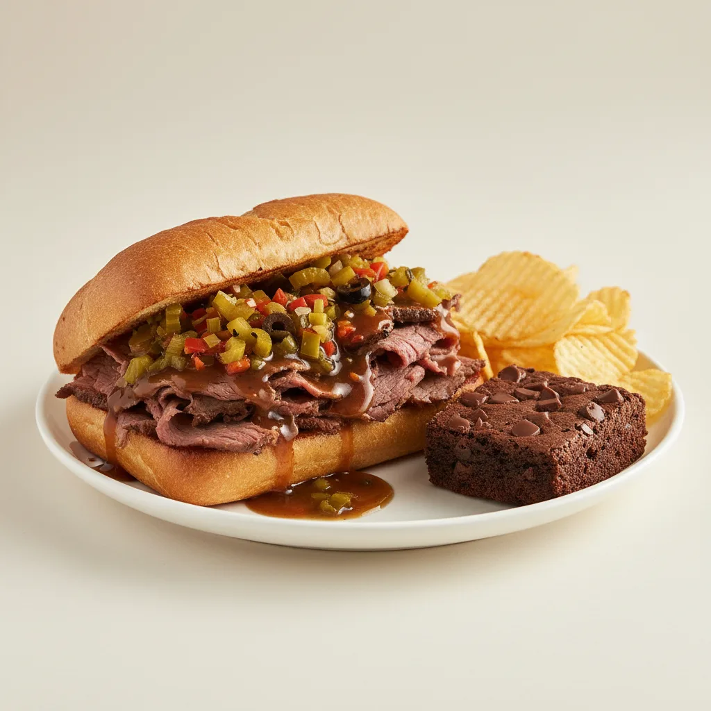 Italian Beef - Chips Meal