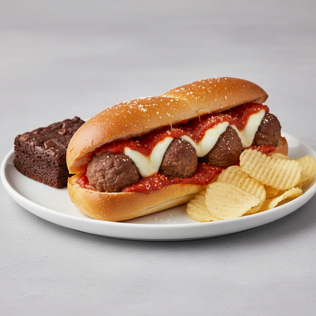 Meatball - Chips Meal