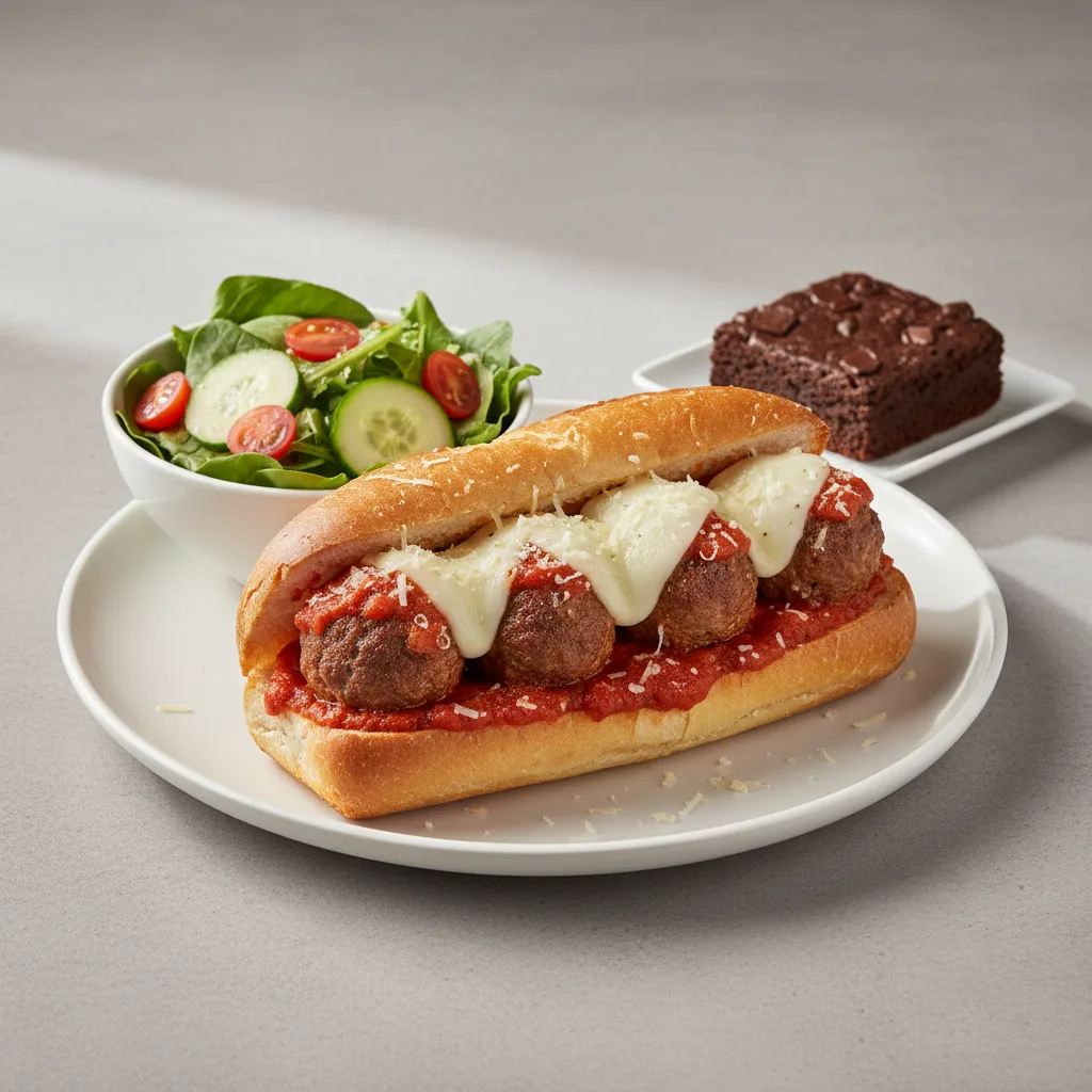 Meatball - Salad Meal