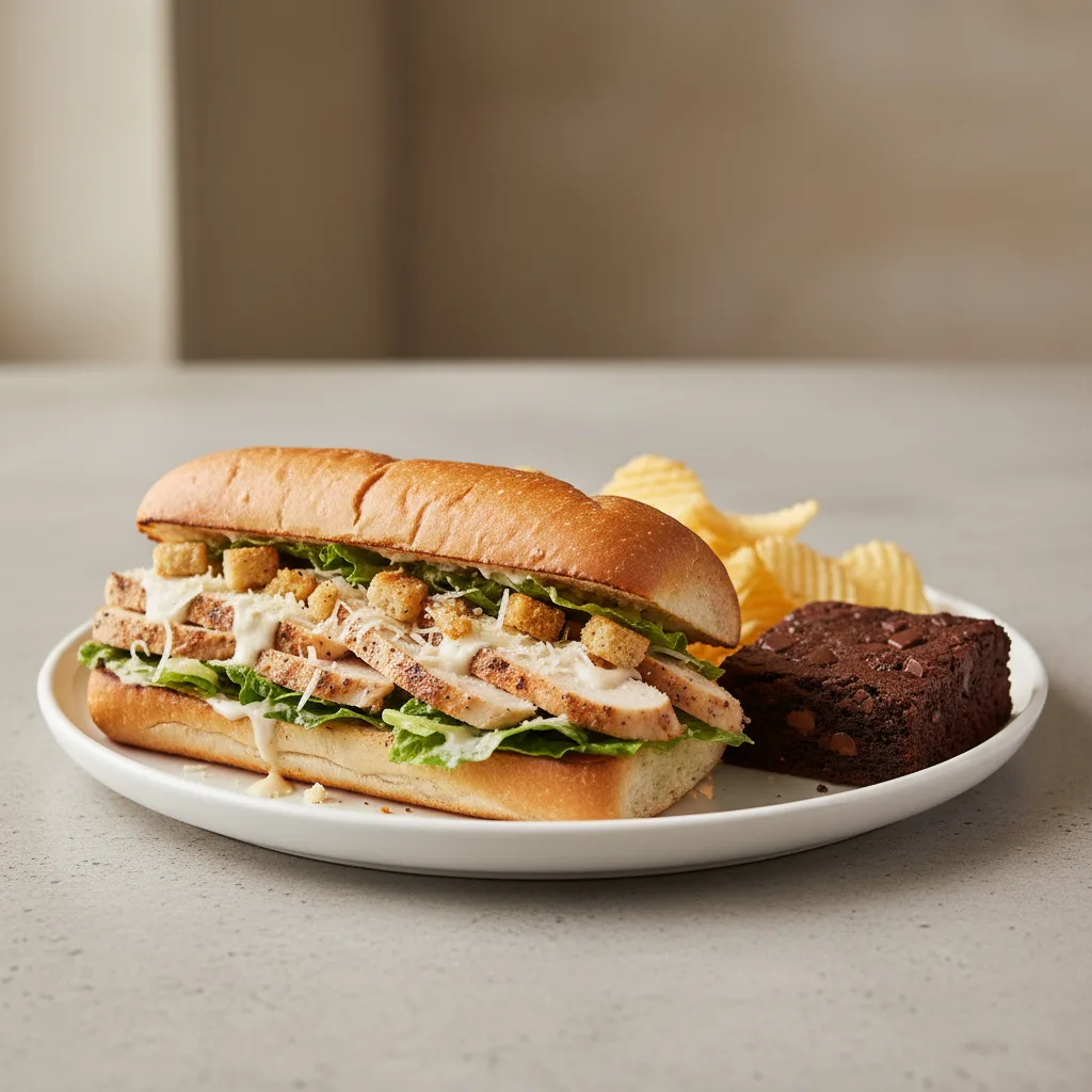 Grilled Chicken Caesar - Chips Meal