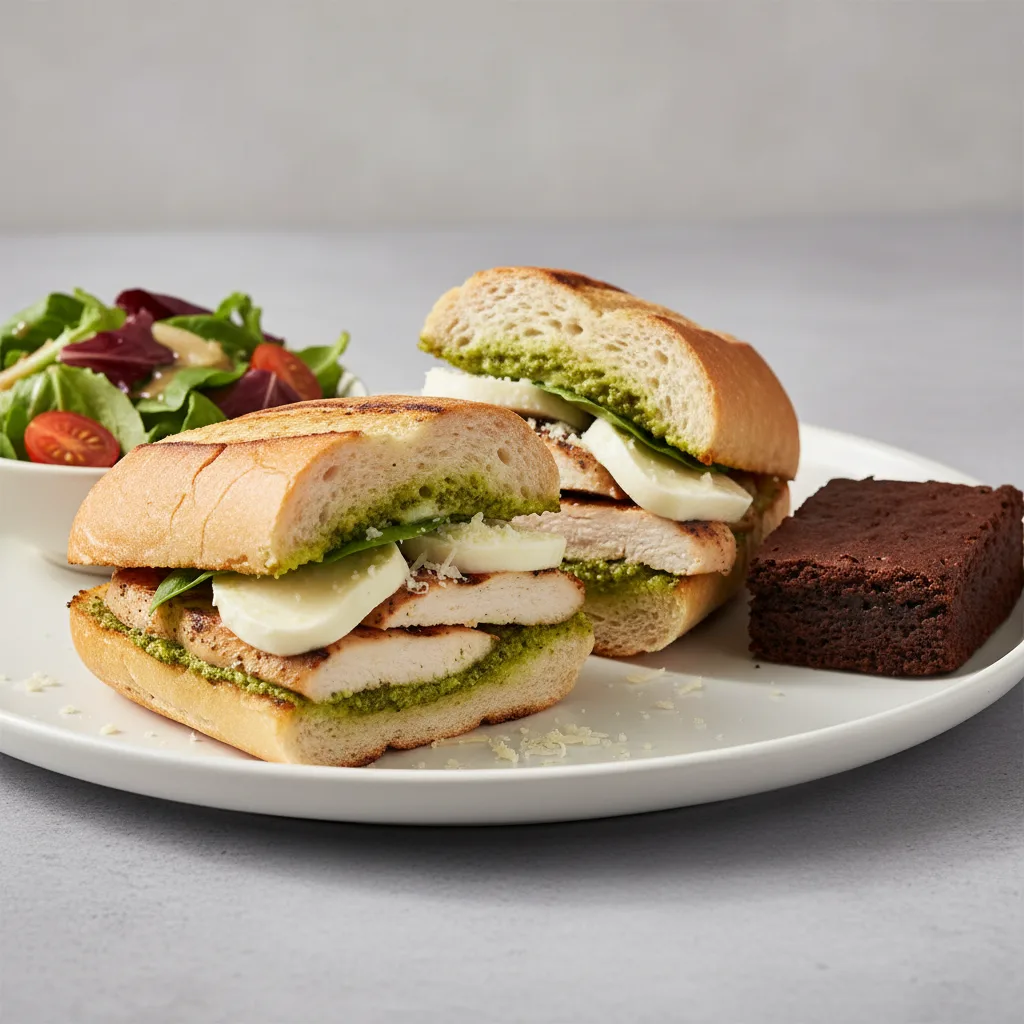 Grilled Chicken Pesto - Salad Meal