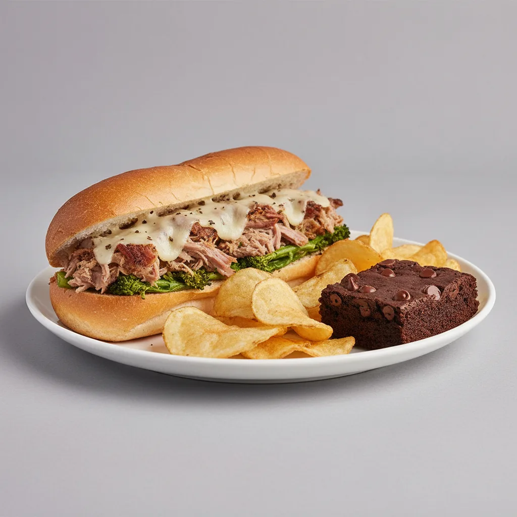Roast Pork - Chips Meal