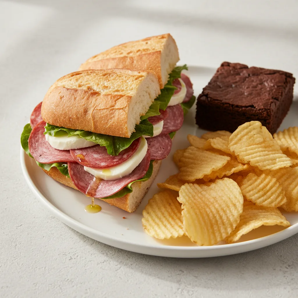 Prosciutto Cold Cut - Chips Meal