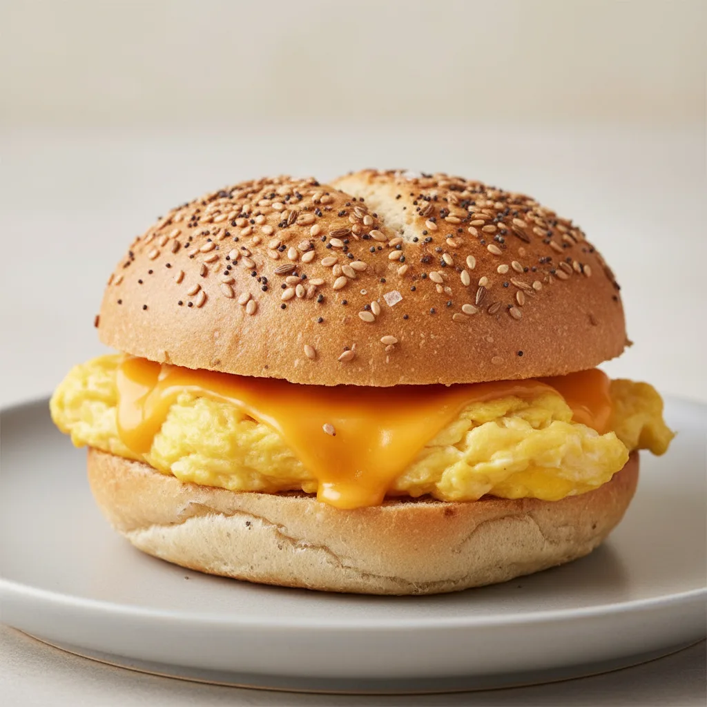 Egg & Cheese on a Kaiser Roll