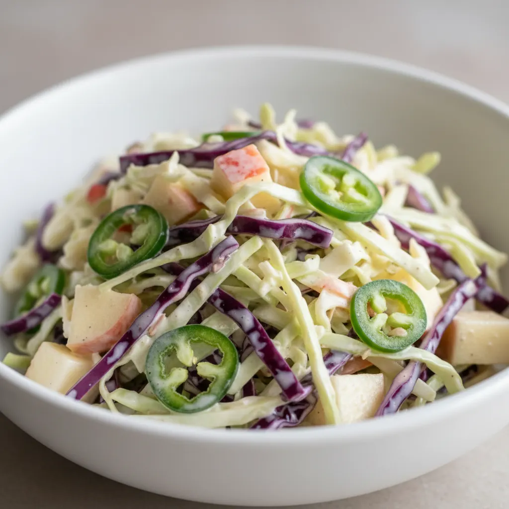 Apple Jalapeno Slaw Apple Jalapeno Slaw