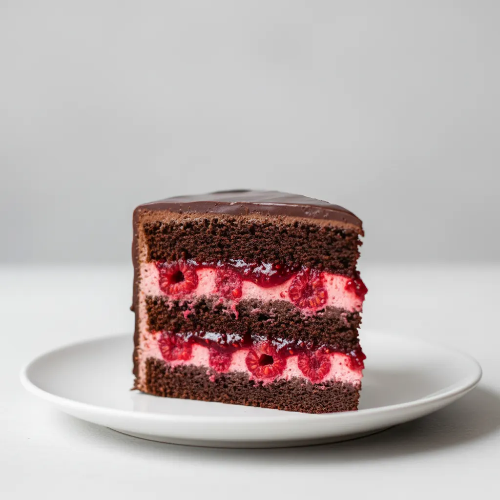 Chocolate and Raspberry Cake (Vegan and Gluten-Free) Chocolate and Raspberry Cake (Vegan and Gluten-Free)