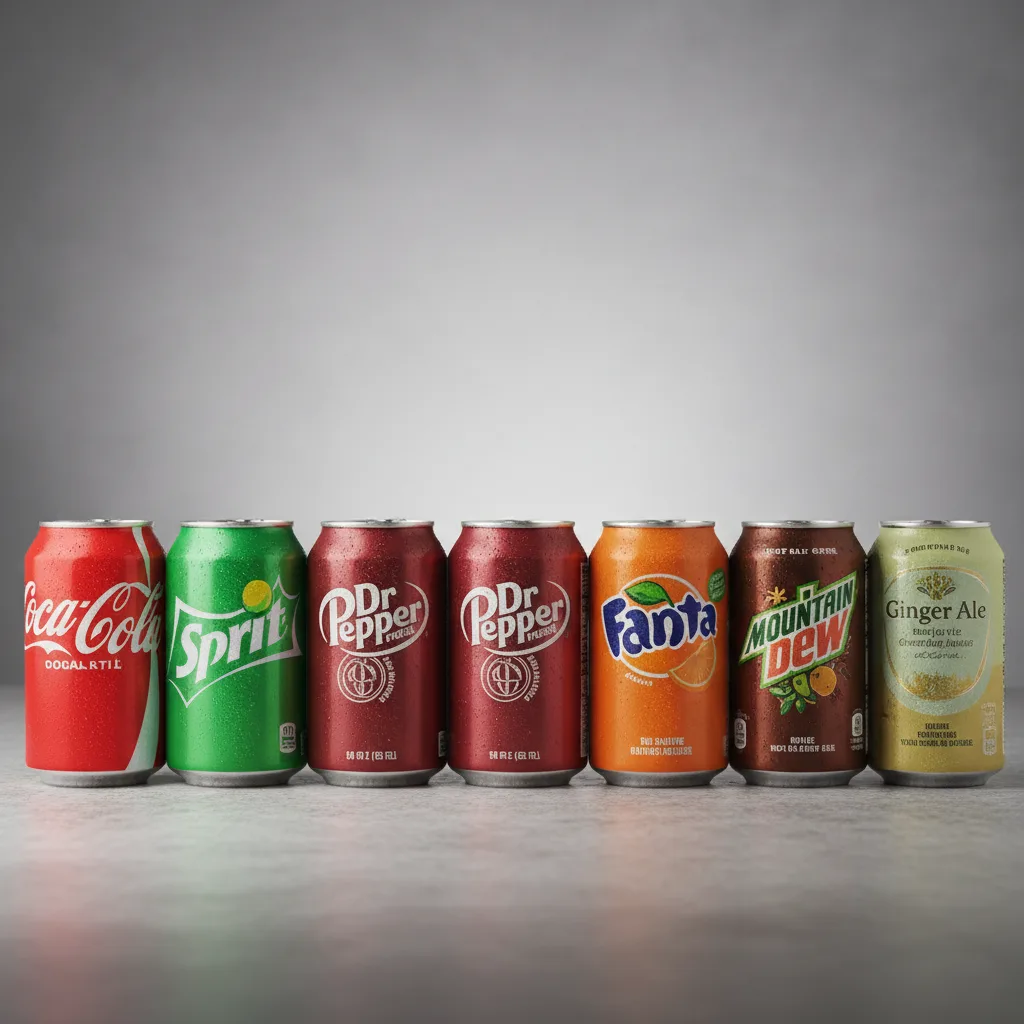 Assorted Individual Sodas — Assorted Regular Sodas