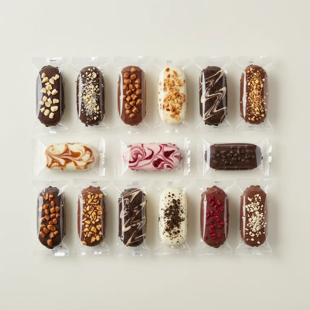Assorted 12 Ice Cream Candy Bars