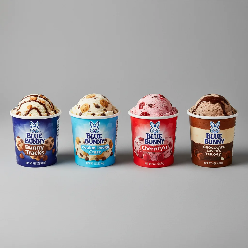 Assorted 4 Pints of Ice Cream