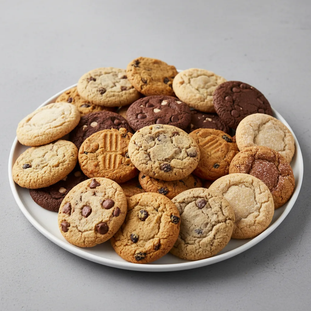 Assorted Freshly Baked Cookies (24 Pieces)