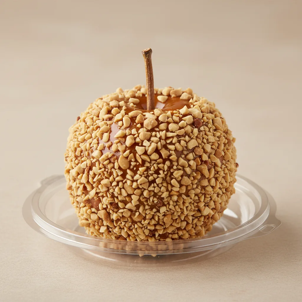 Candied Apple w/ Peanuts (Tray)