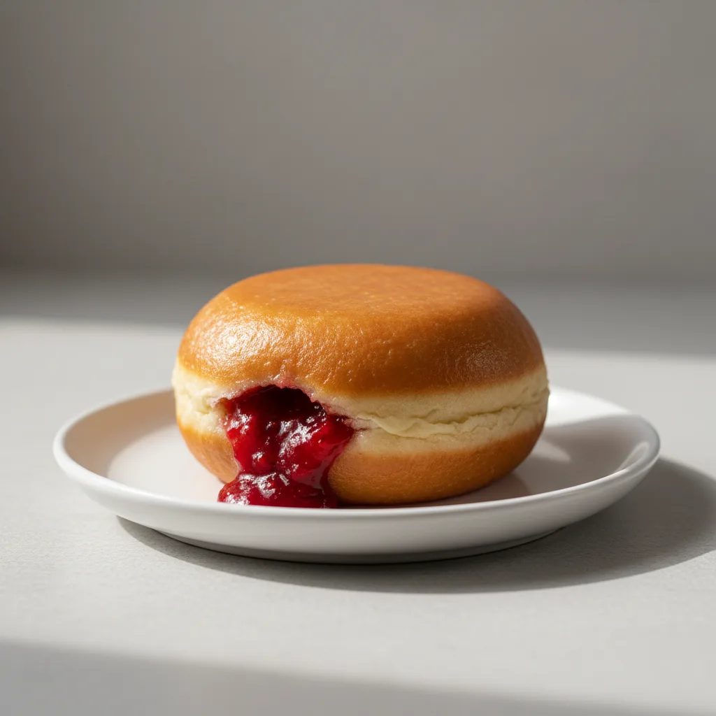 Individual Strawberry Donut