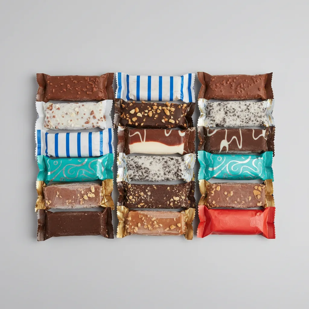 Assorted 12 Ice Cream Candy Bars Assorted 12 Ice Cream Candy Bars