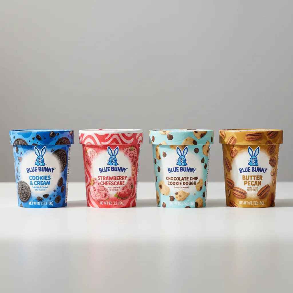 Assorted 4 Pints of Ice Cream Assorted 4 Pints of Ice Cream